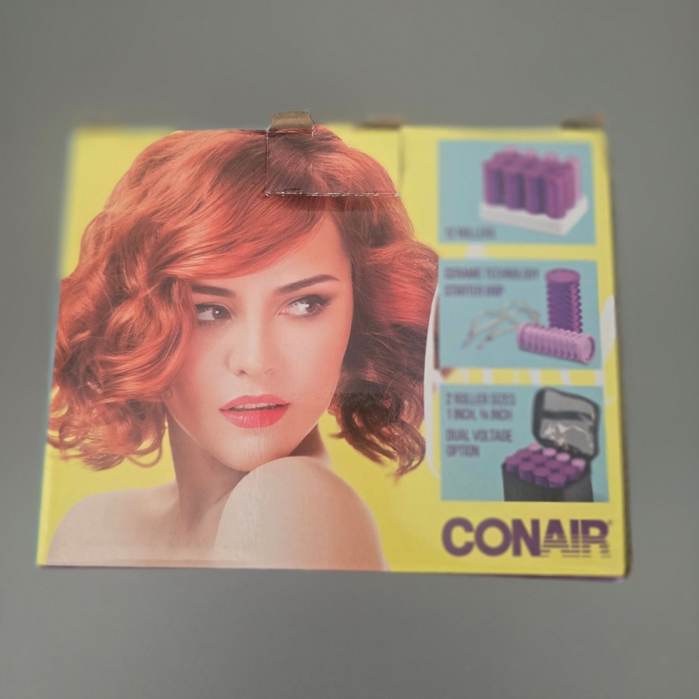 Conair miniPRO Girl on the Go Compact Hot Rollers Travel Set HS29TR Ceramic 12pc